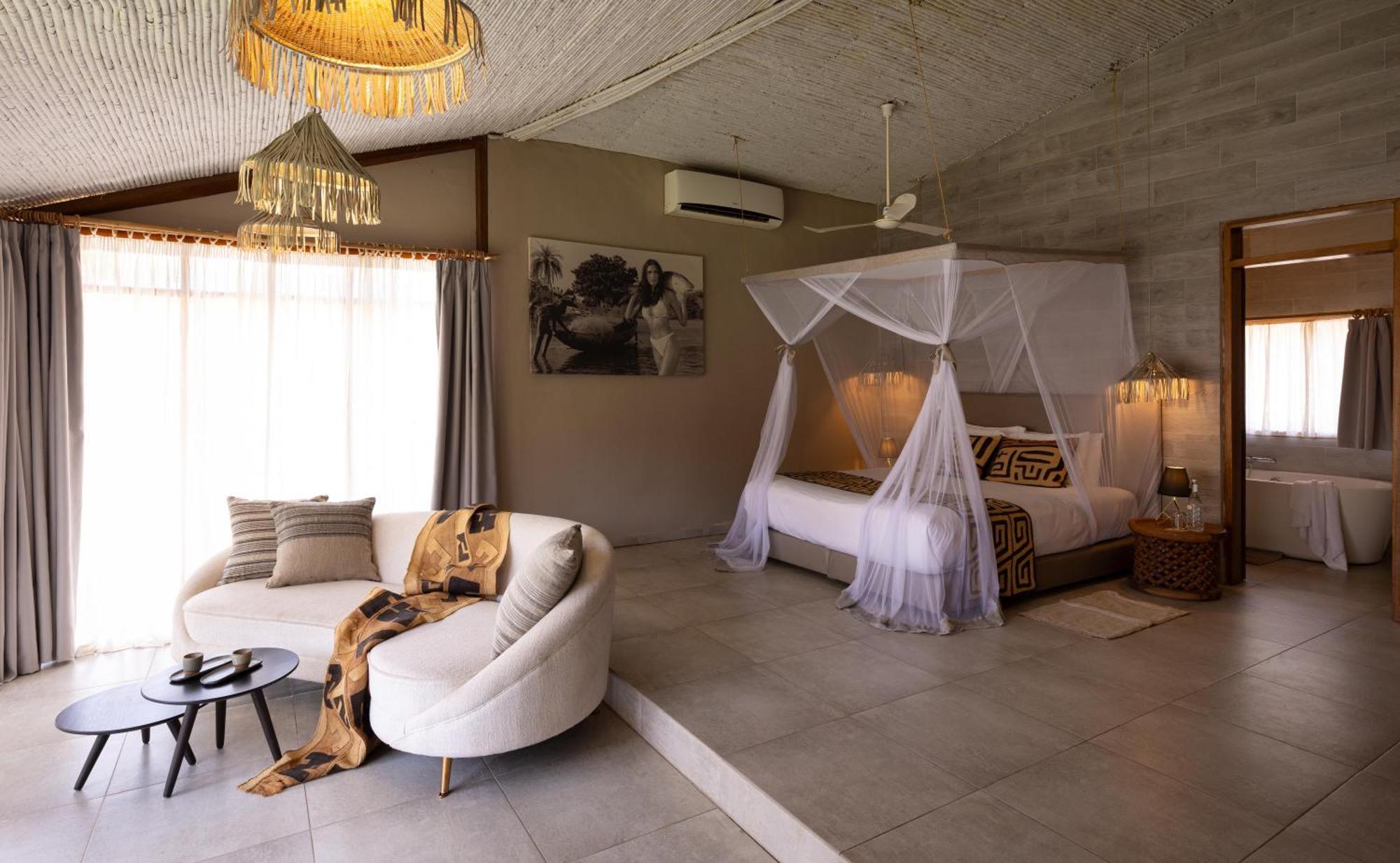 Les Paletuviers Otel Toubakouta Dış mekan fotoğraf